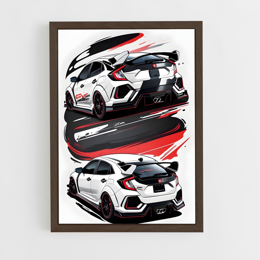 Poster Accord Sportif – affiche Honda (vue 5)